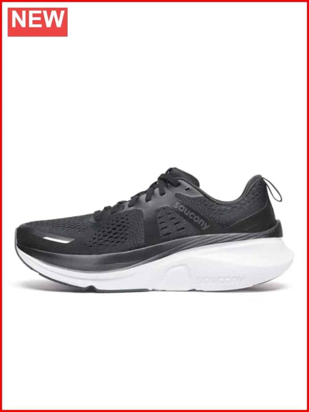Lightweight Stability Running Shoe PWRRUN Cushioning Breathable Mesh Lace-Up